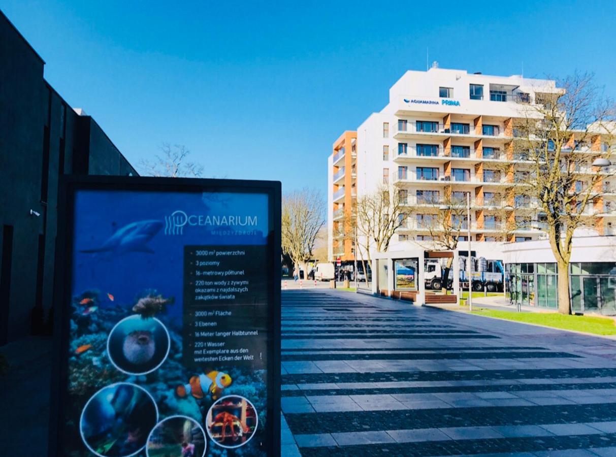 Aquamarina Prima - Beach - Free Garage 米兹多洛杰 外观 照片