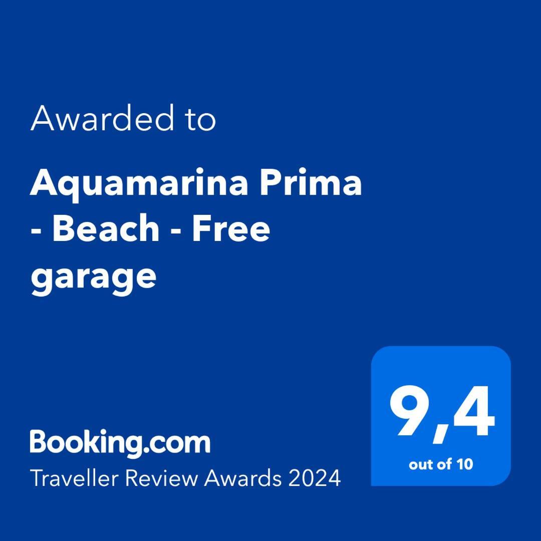 Aquamarina Prima - Beach - Free Garage 米兹多洛杰 外观 照片